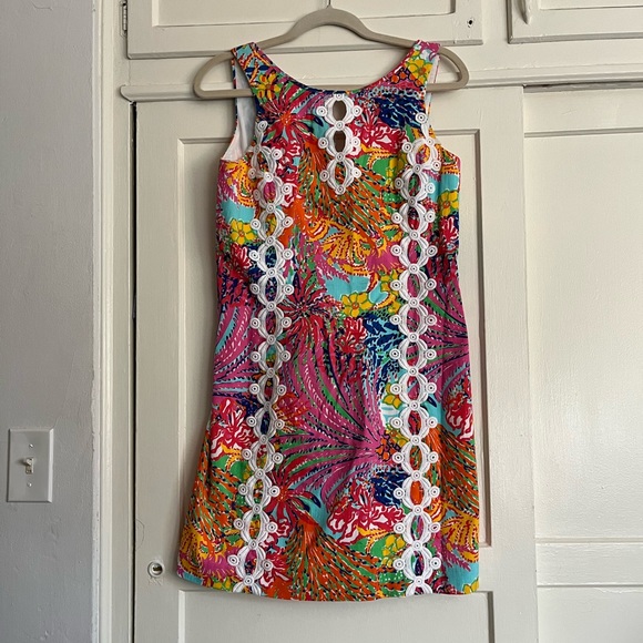 Lilly Pulitzer Ember shift - fishing for compliments dress size 8 - Picture 1 of 14